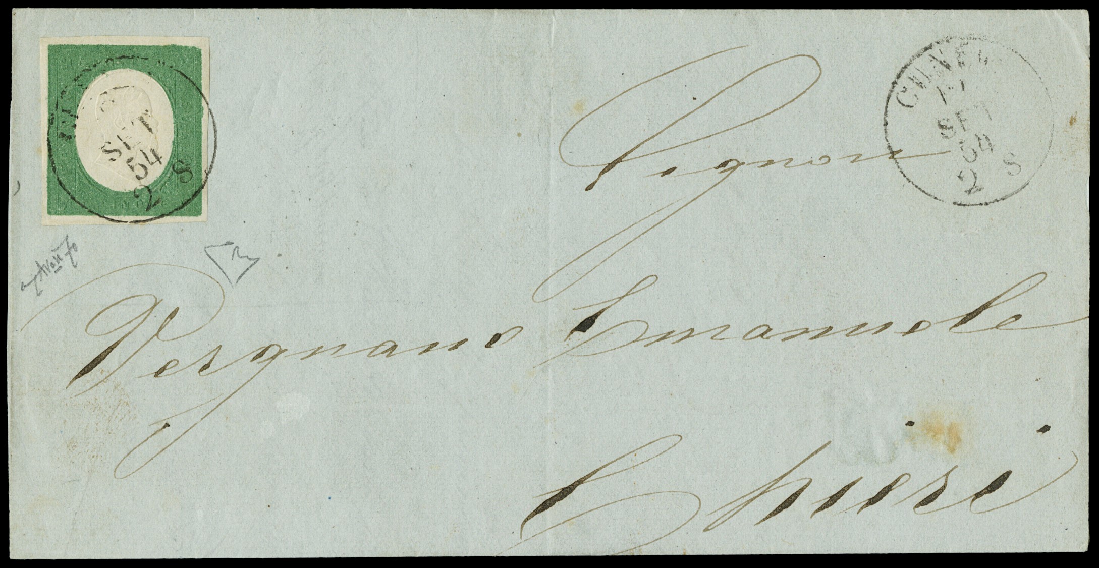 Lot 324 - sardegna posta ordinaria -  Zanaria Aste s.r.l. 9th Philatelic Auction