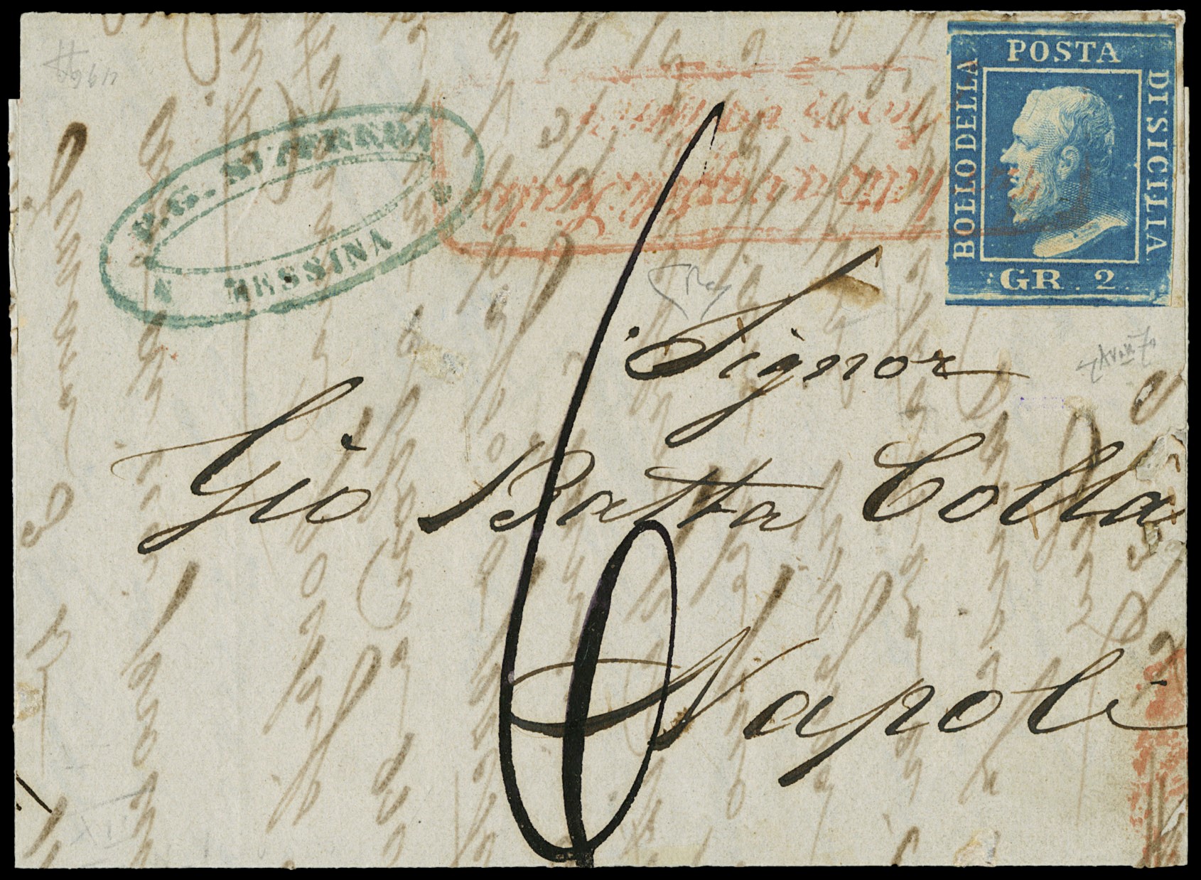 Lot 450 - sicilia Annullamenti - Zanaria Aste s.r.l. 9th Philatelic Auction Lot 450 - sicilia Annullamenti - Zanaria Aste s.r.l. 9th Philatelic Auction