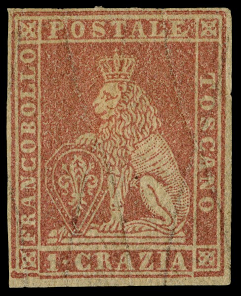 Lot 457 - toscana posta ordinaria - Zanaria Aste s.r.l. 9th Philatelic Auction Lot 457 - toscana posta ordinaria - Zanaria Aste s.r.l. 9th Philatelic Auction