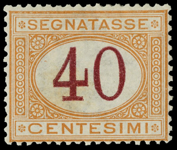 Lot 1171 - ITALIA REGNO SEGNATASSE -  Zanaria Aste s.r.l. 9th Philatelic Auction