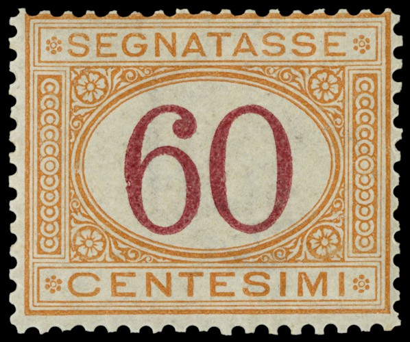 Lot 1172 - ITALIA REGNO SEGNATASSE -  Zanaria Aste s.r.l. 9th Philatelic Auction