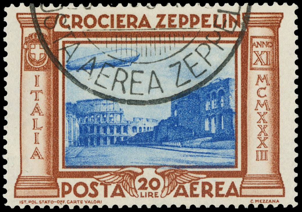 Lot 1147 - ITALIA REGNO posta aerea - Zanaria Aste s.r.l. 9th Philatelic Auction Lot 1147 - ITALIA REGNO posta aerea - Zanaria Aste s.r.l. 9th Philatelic Auction