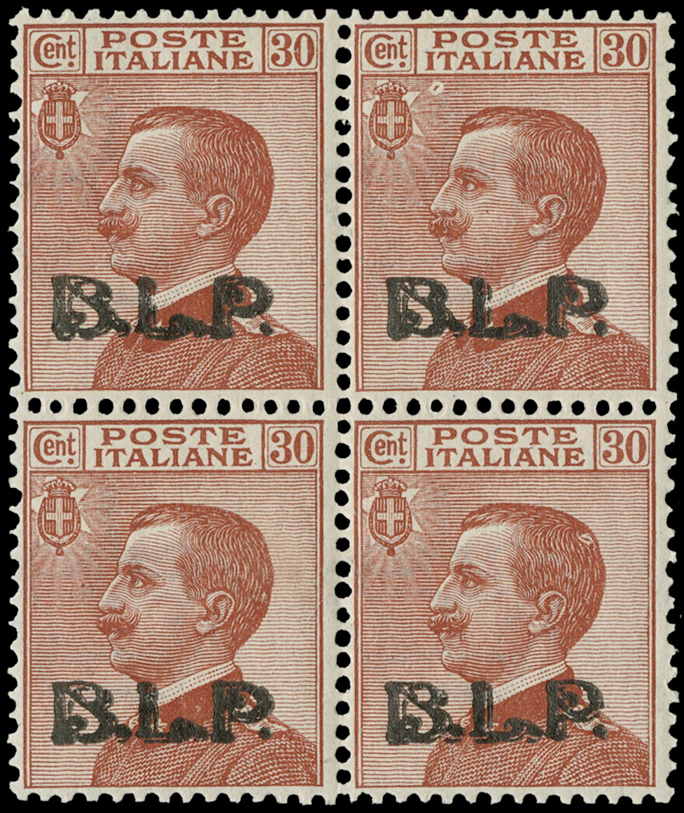 Lot 1182 - ITALIA REGNO BLP - Zanaria Aste s.r.l. 9th Philatelic Auction Lot 1182 - ITALIA REGNO BLP - Zanaria Aste s.r.l. 9th Philatelic Auction