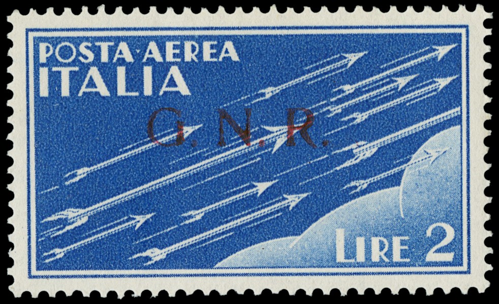 Lot 1222 - ITALIA RSI posta aerea -  Zanaria Aste s.r.l. 9th Philatelic Auction
