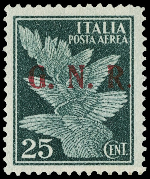 Lot 1227 - ITALIA RSI posta aerea -  Zanaria Aste s.r.l. 9th Philatelic Auction