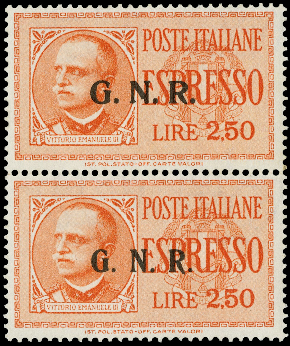 Lot 1232 - ITALIA RSI ESPRESSI -  Zanaria Aste s.r.l. 9th Philatelic Auction