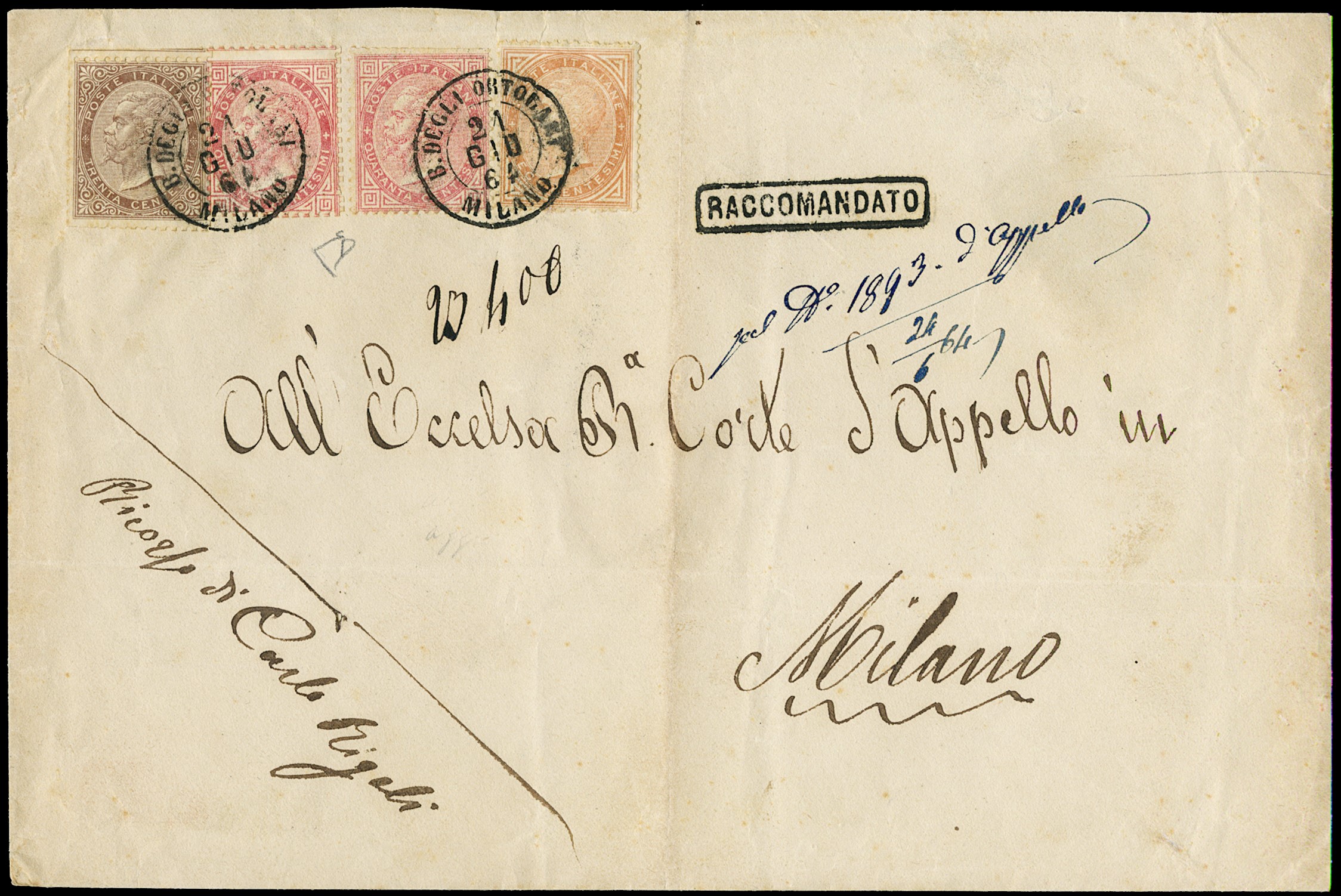 Lot 119 - lombardo veneto Annullamenti - Zanaria Aste s.r.l. 9th Philatelic Auction Lot 119 - lombardo veneto Annullamenti - Zanaria Aste s.r.l. 9th Philatelic Auction