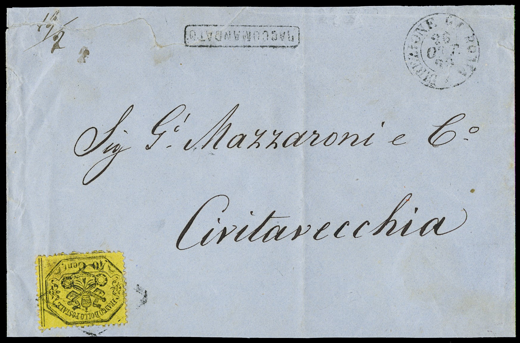 Lot 256 - PONTIFICIO - ROMA 70 Roma 70 - Zanaria Aste s.r.l. 9th Philatelic Auction Lot 256 - PONTIFICIO - ROMA 70 Roma 70 - Zanaria Aste s.r.l. 9th Philatelic Auction