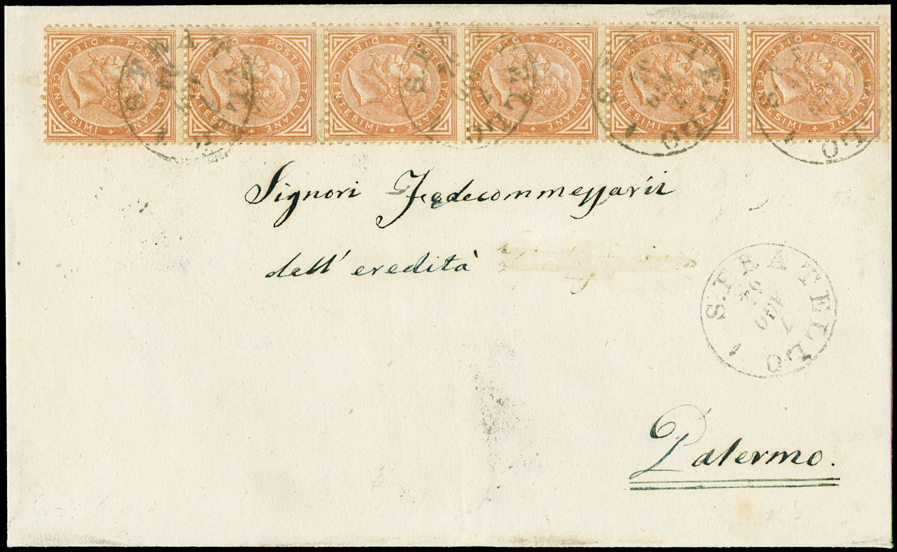 Lot 1036 - ITALIA REGNO Annullamenti - Zanaria Aste s.r.l. 9th Philatelic Auction Lot 1036 - ITALIA REGNO Annullamenti - Zanaria Aste s.r.l. 9th Philatelic Auction