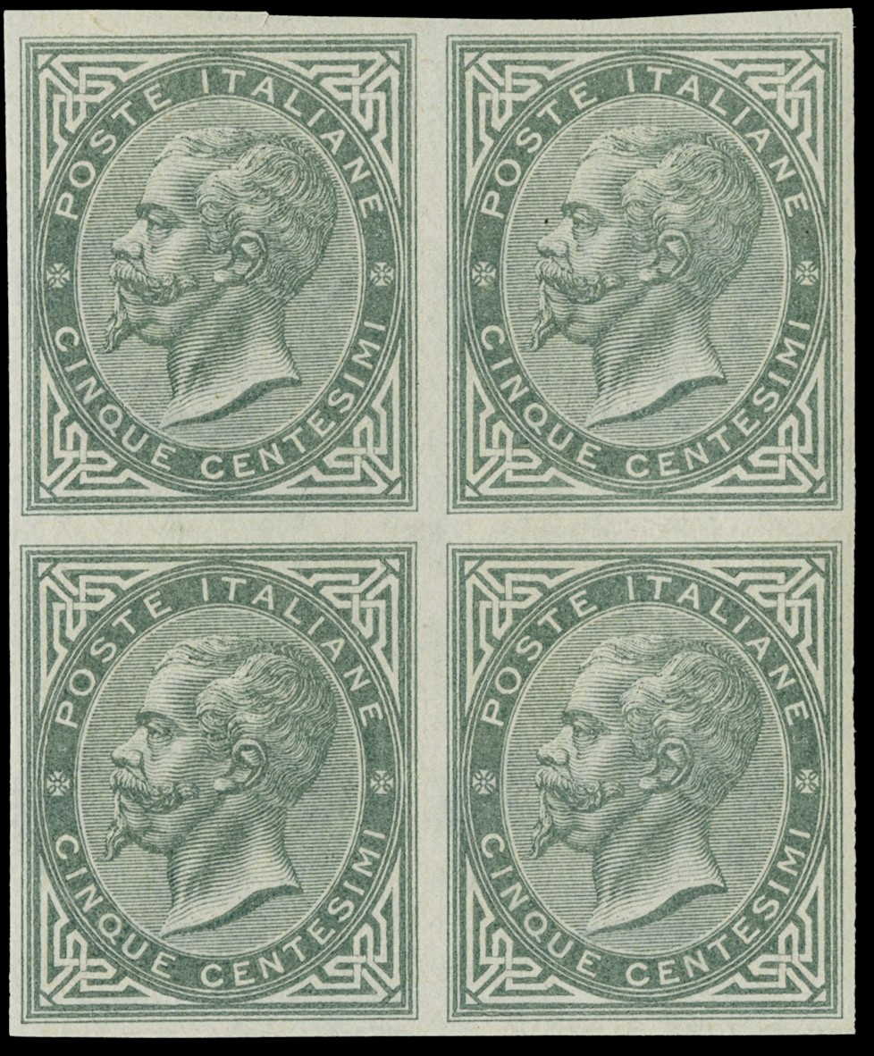 Lot 1024 - ITALIA REGNO Saggi e Prove - Zanaria Aste s.r.l. 9th Philatelic Auction Lot 1024 - ITALIA REGNO Saggi e Prove - Zanaria Aste s.r.l. 9th Philatelic Auction