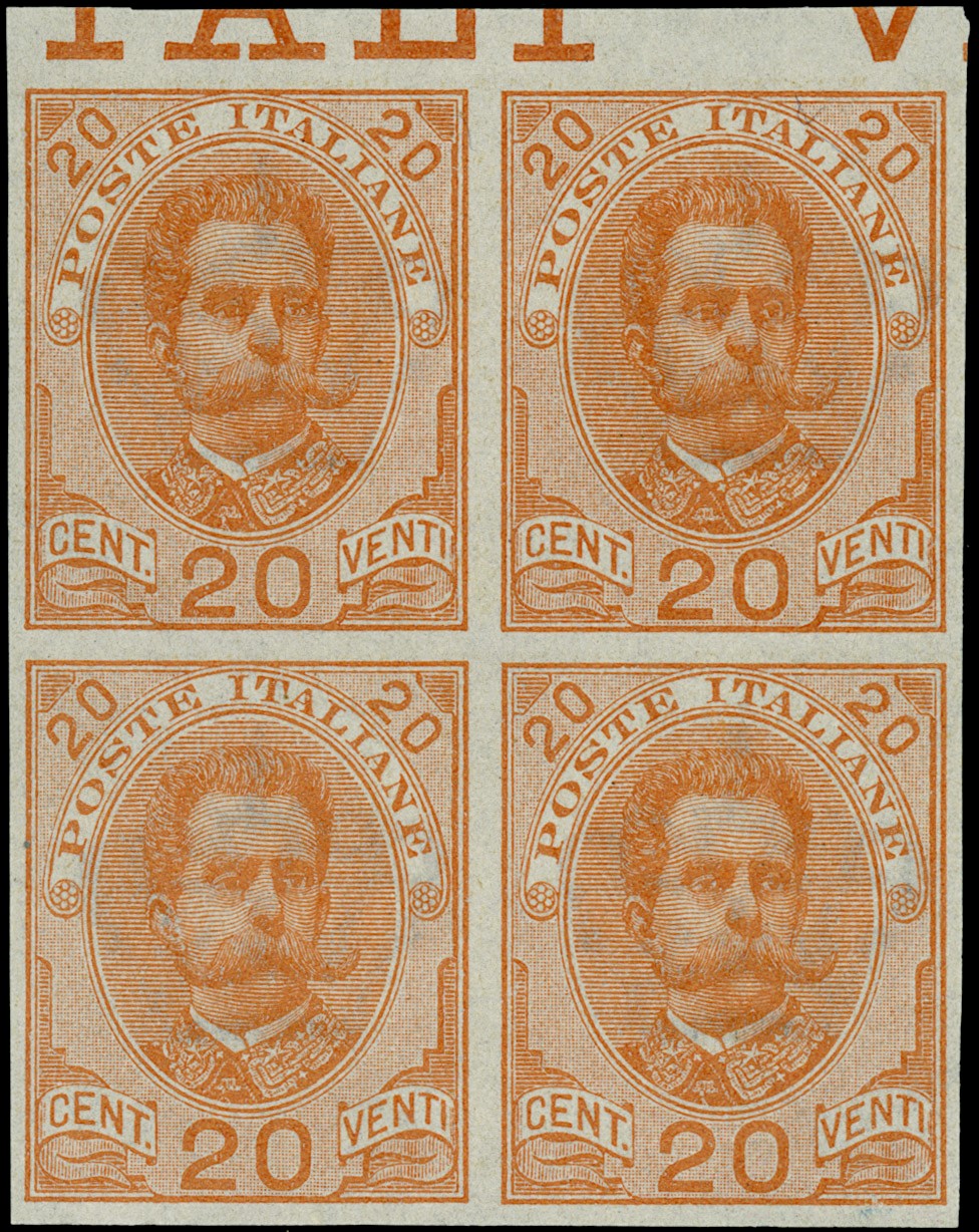 Lot 1104 - ITALIA REGNO Saggi e Prove -  Zanaria Aste s.r.l. 9th Philatelic Auction
