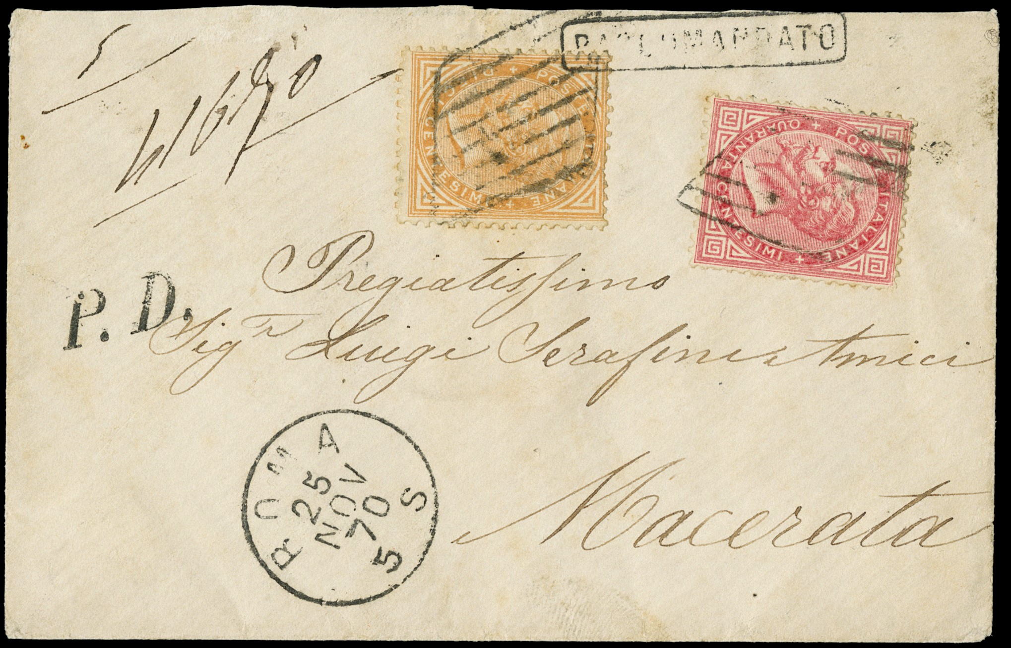 Lot 259 - PONTIFICIO - ROMA 70 Roma 70 - Zanaria Aste s.r.l. 9th Philatelic Auction Lot 259 - PONTIFICIO - ROMA 70 Roma 70 - Zanaria Aste s.r.l. 9th Philatelic Auction