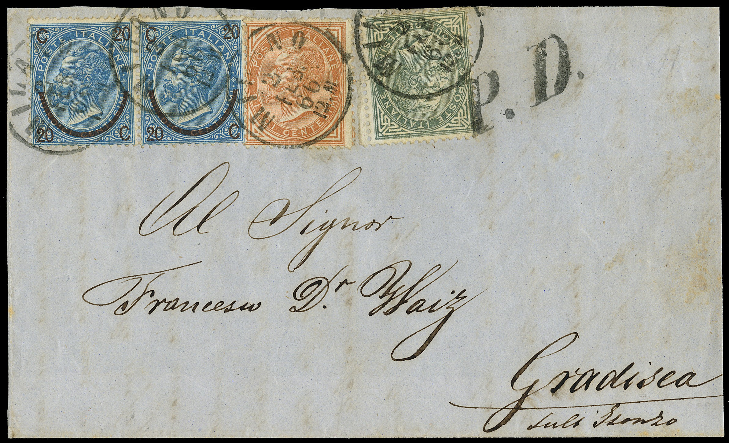 Lot 1064 - ITALIA REGNO posta ordinaria -  Zanaria Aste s.r.l. 9th Philatelic Auction