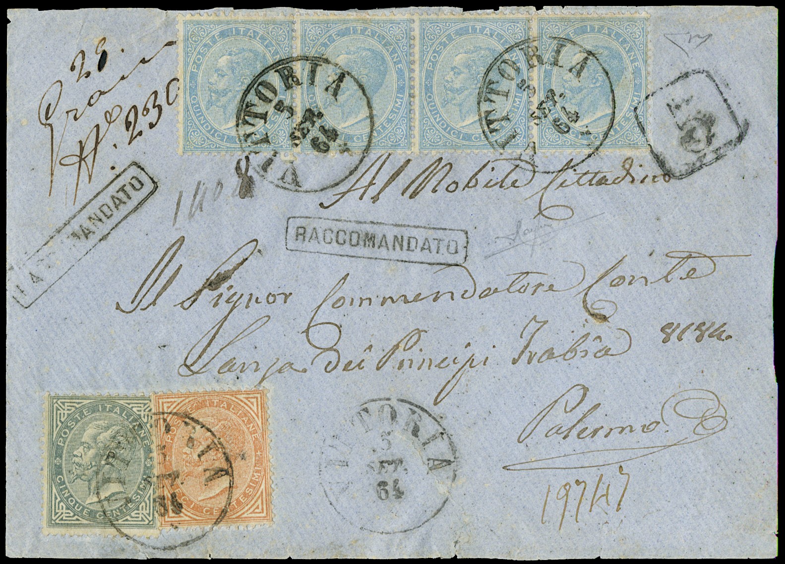 Lot 448 - sicilia Annullamenti - Zanaria Aste s.r.l. 9th Philatelic Auction Lot 448 - sicilia Annullamenti - Zanaria Aste s.r.l. 9th Philatelic Auction