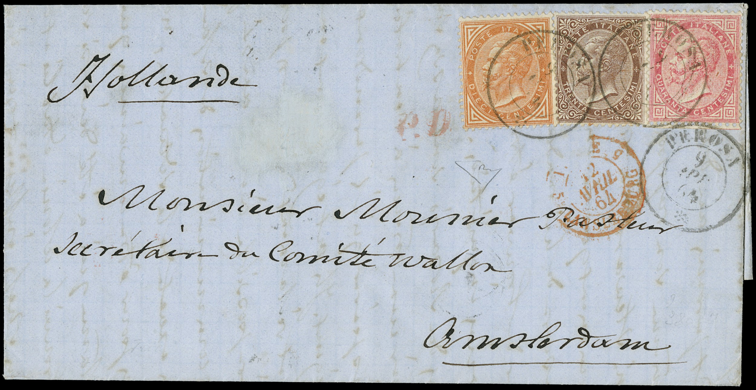 Lot 1044 - ITALIA REGNO Destinazioni - Zanaria Aste s.r.l. 9th Philatelic Auction Lot 1044 - ITALIA REGNO Destinazioni - Zanaria Aste s.r.l. 9th Philatelic Auction