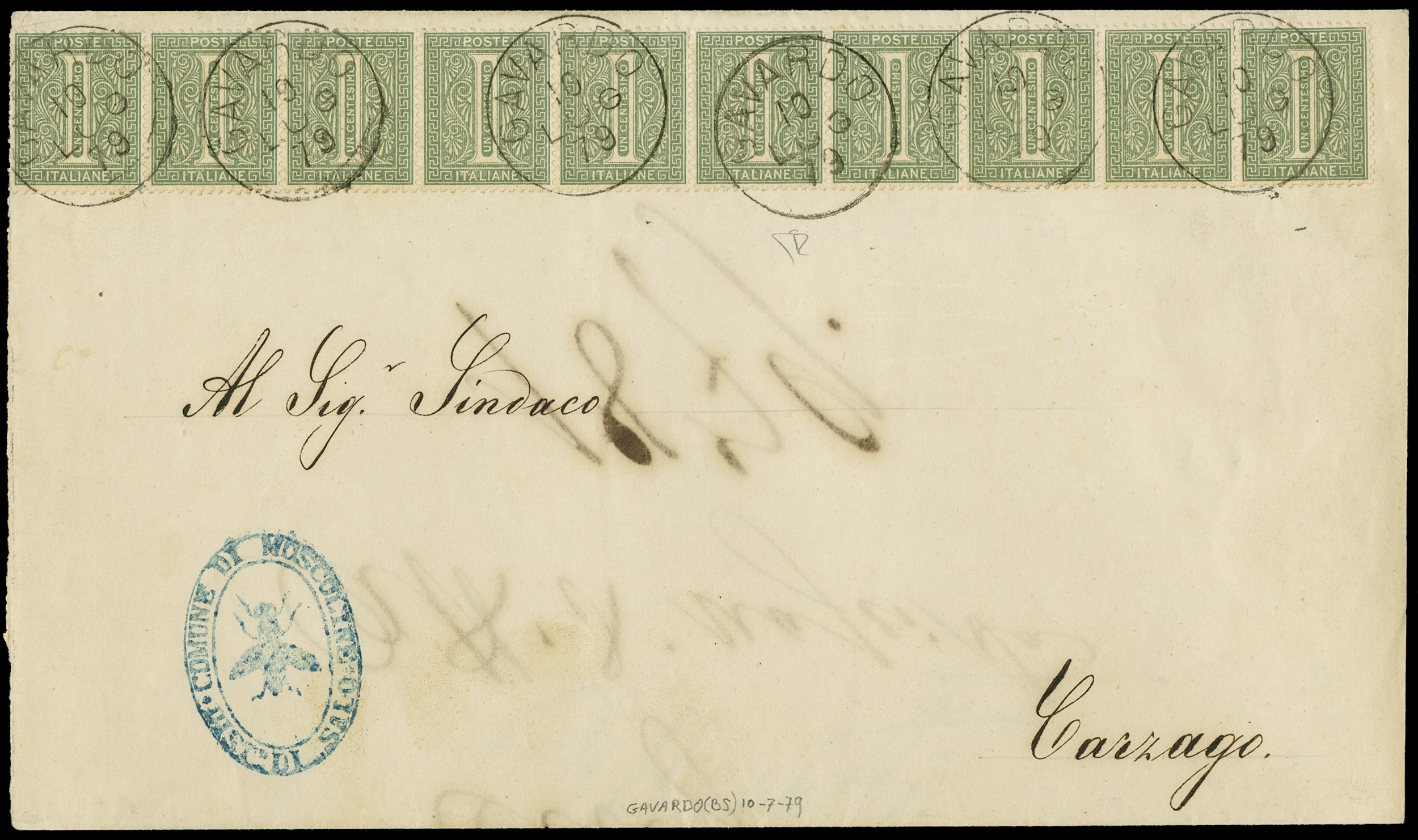 Lot 1047 - ITALIA REGNO posta ordinaria - Zanaria Aste s.r.l. 9th Philatelic Auction Lot 1047 - ITALIA REGNO posta ordinaria - Zanaria Aste s.r.l. 9th Philatelic Auction