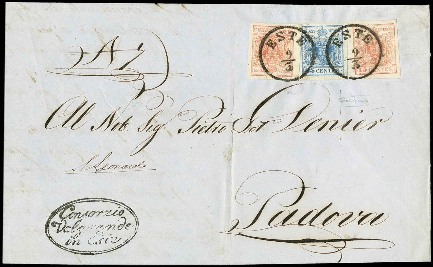 Lot 5002 - lombardo veneto posta ordinaria - Zanaria Aste s.r.l. 9th Philatelic Auction Lot 5002 - lombardo veneto posta ordinaria - Zanaria Aste s.r.l. 9th Philatelic Auction