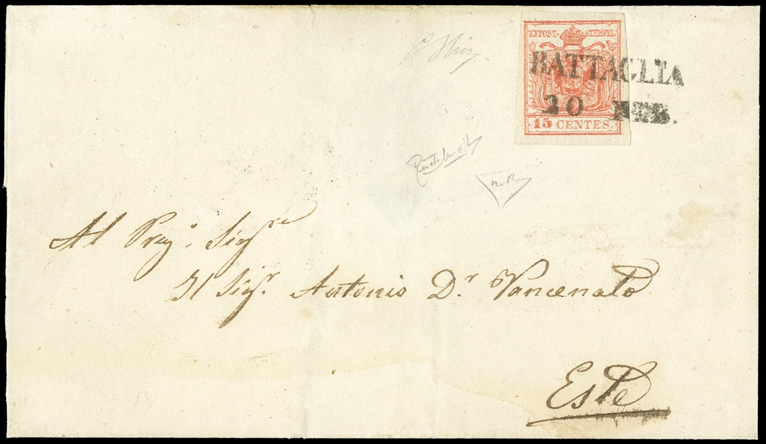 Lot 5006 - lombardo veneto posta ordinaria - Zanaria Aste s.r.l. 9th Philatelic Auction Lot 5006 - lombardo veneto posta ordinaria - Zanaria Aste s.r.l. 9th Philatelic Auction