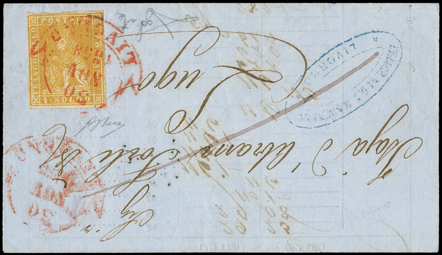 Lot 5033 - toscana posta ordinaria - Zanaria Aste s.r.l. 9th Philatelic Auction Lot 5033 - toscana posta ordinaria - Zanaria Aste s.r.l. 9th Philatelic Auction