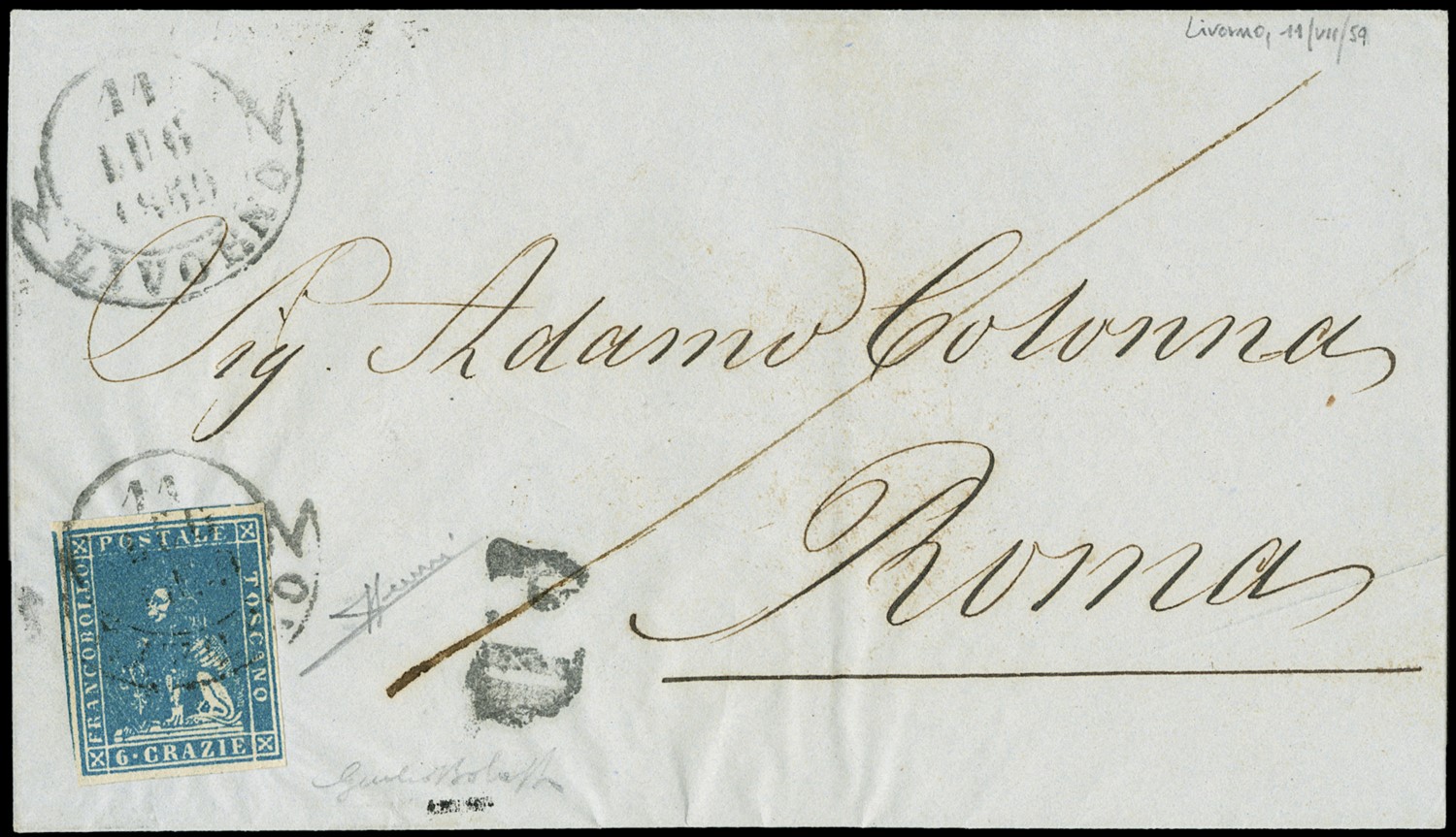 Lot 5036 - toscana posta ordinaria - Zanaria Aste s.r.l. 9th Philatelic Auction Lot 5036 - toscana posta ordinaria - Zanaria Aste s.r.l. 9th Philatelic Auction