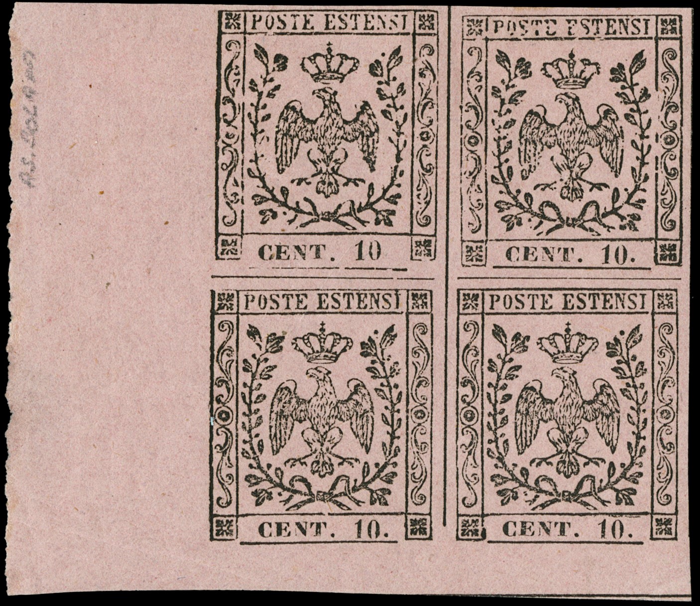 Lot 5012 - modena posta ordinaria - Zanaria Aste s.r.l. 9th Philatelic Auction Lot 5012 - modena posta ordinaria - Zanaria Aste s.r.l. 9th Philatelic Auction