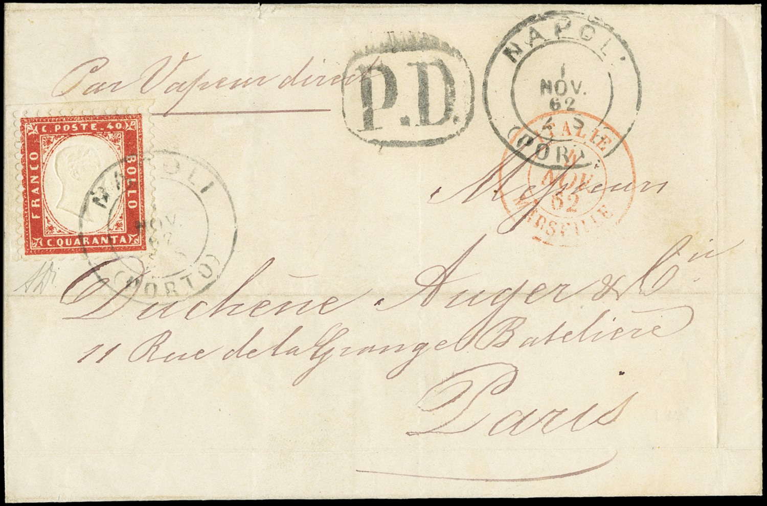Lot 5024 - napoli Annullamenti - Zanaria Aste s.r.l. 9th Philatelic Auction Lot 5024 - napoli Annullamenti - Zanaria Aste s.r.l. 9th Philatelic Auction