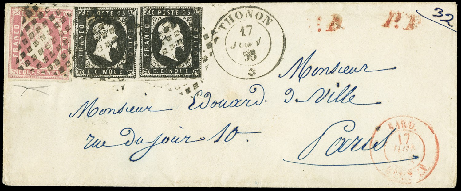 Lot 5029 - sardegna posta ordinaria - Zanaria Aste s.r.l. 9th Philatelic Auction Lot 5029 - sardegna posta ordinaria - Zanaria Aste s.r.l. 9th Philatelic Auction