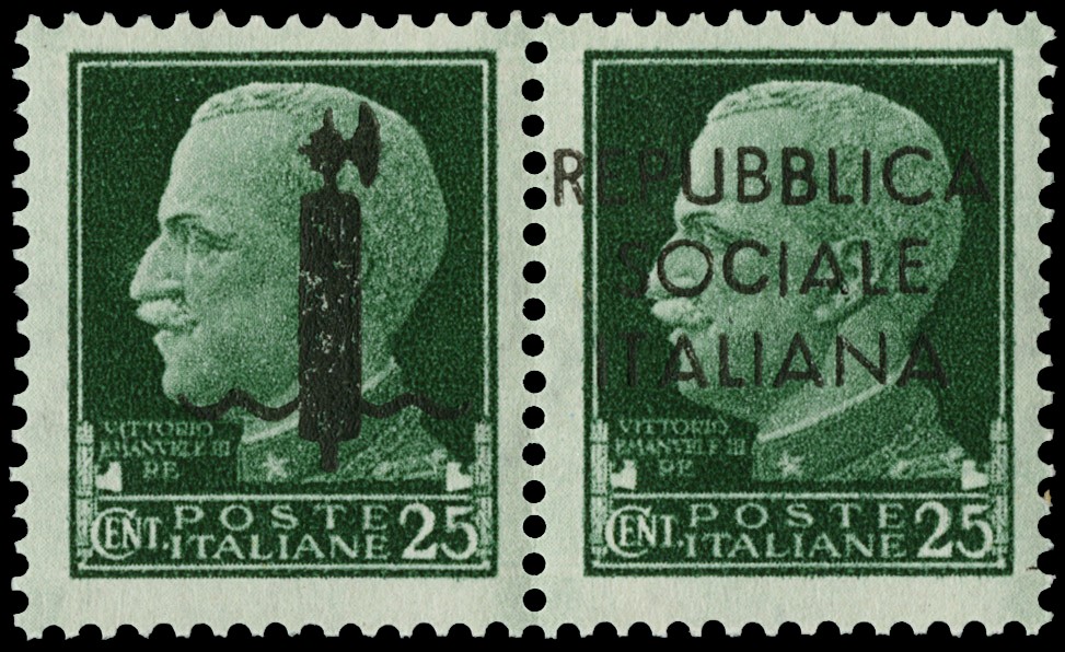 Lot 1254 - ITALIA RSI Saggi e Prove - Zanaria Aste s.r.l. 9th Philatelic Auction Lot 1254 - ITALIA RSI Saggi e Prove - Zanaria Aste s.r.l. 9th Philatelic Auction