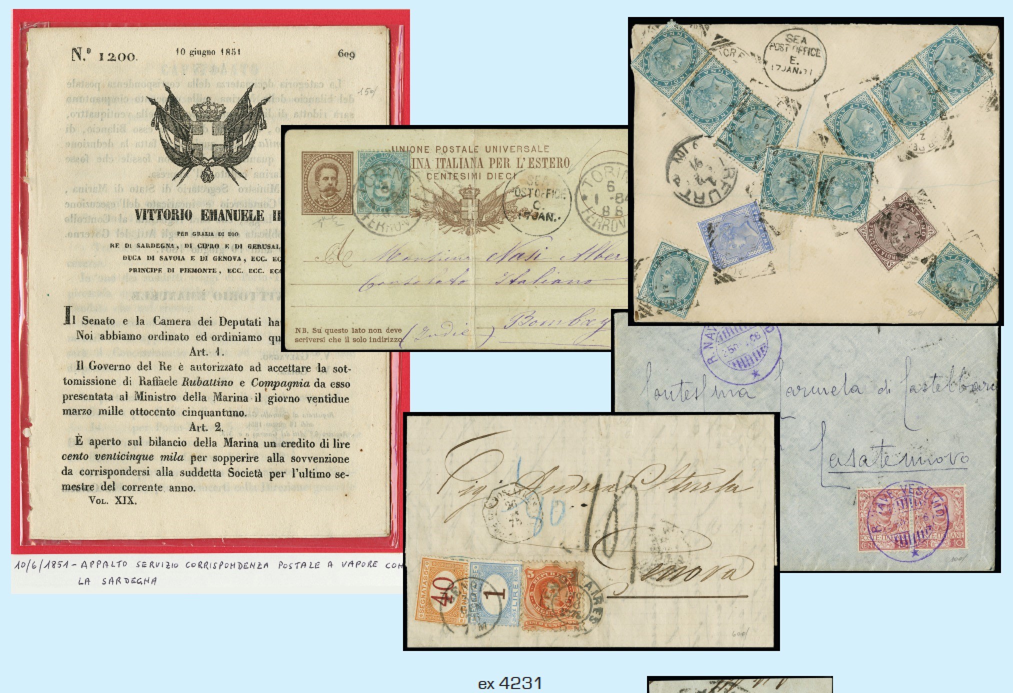 Lot 4231 - ALTRO OLTREMARE lotti e collezioni - Zanaria Aste s.r.l. 9th Philatelic Auction Lot 4231 - ALTRO OLTREMARE lotti e collezioni - Zanaria Aste s.r.l. 9th Philatelic Auction