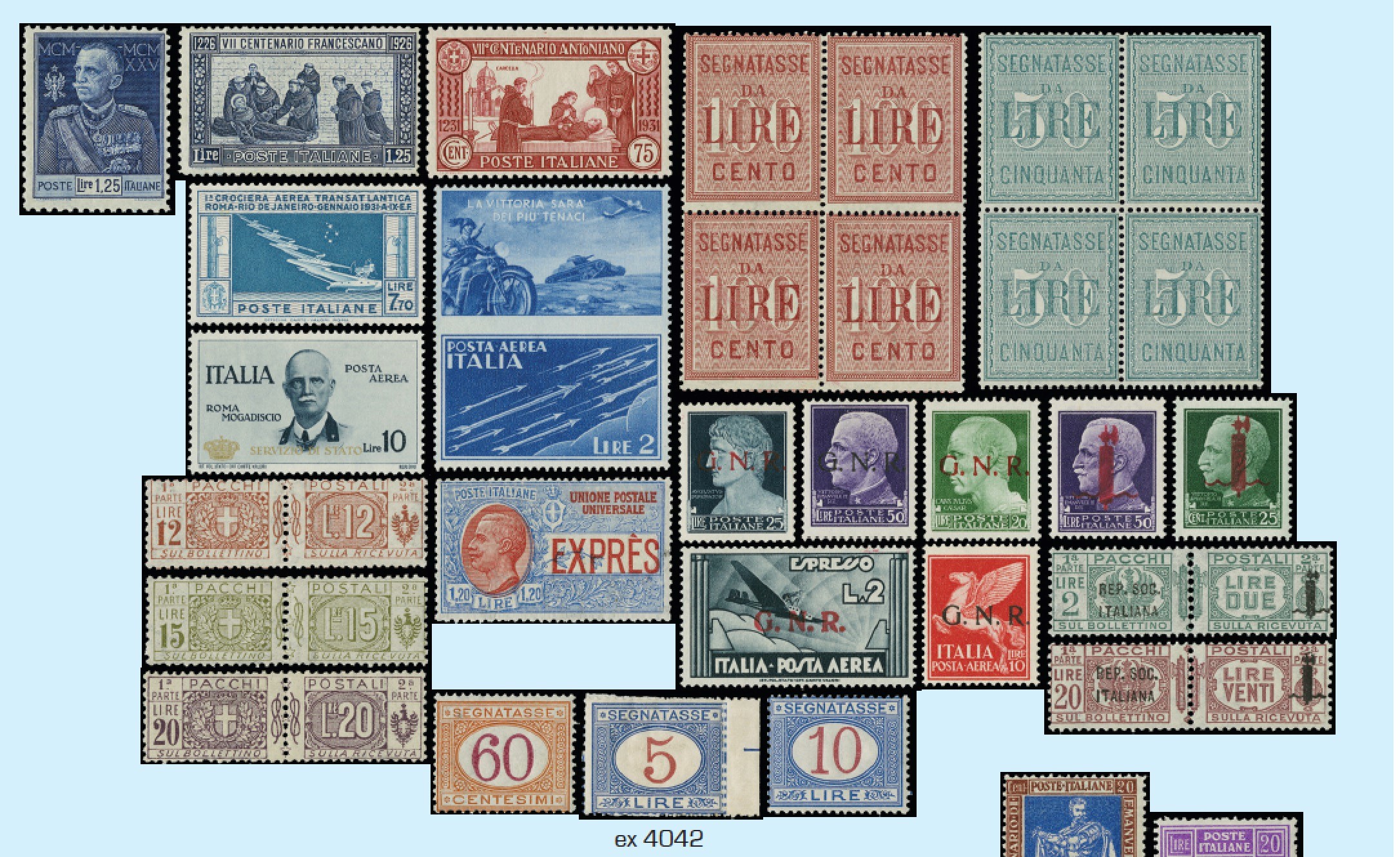 Lot 4042 - ITALIA REGNO lotti e collezioni -  Zanaria Aste s.r.l. 9th Philatelic Auction