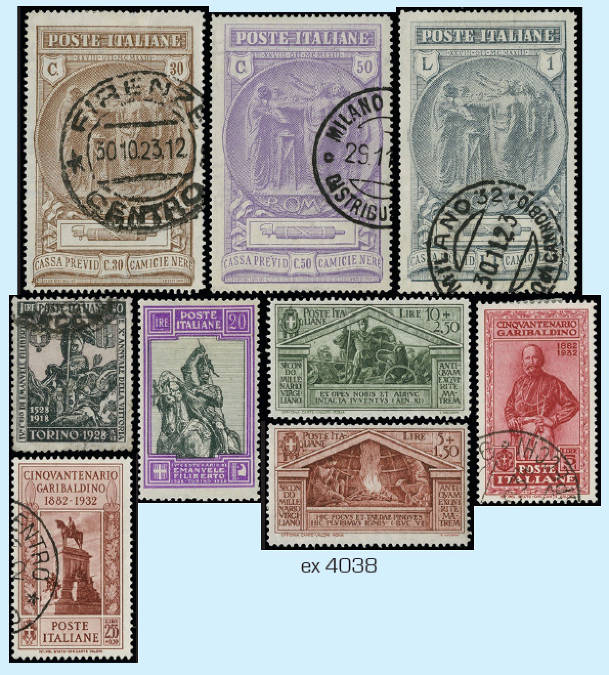 Lot 4038 - ITALIA REGNO lotti e collezioni -  Zanaria Aste s.r.l. 9th Philatelic Auction