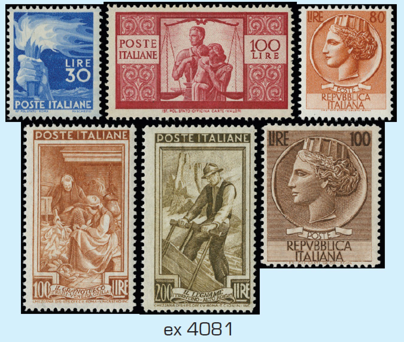 Lot 4081 - ITALIA REPUBBLICA lotti e collezioni -  Zanaria Aste s.r.l. 9th Philatelic Auction