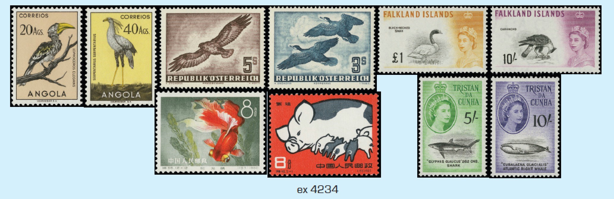 Lot 4234 - ALTRO OLTREMARE lotti e collezioni - Zanaria Aste s.r.l. 9th Philatelic Auction Lot 4234 - ALTRO OLTREMARE lotti e collezioni - Zanaria Aste s.r.l. 9th Philatelic Auction