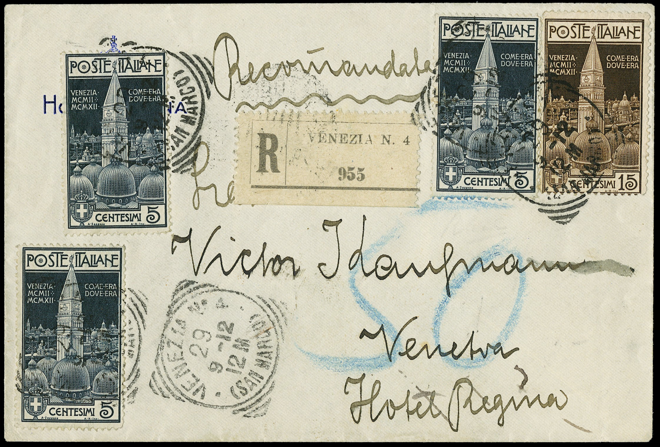 Lot 1112 - ITALIA REGNO posta ordinaria -  Zanaria Aste s.r.l. 9th Philatelic Auction