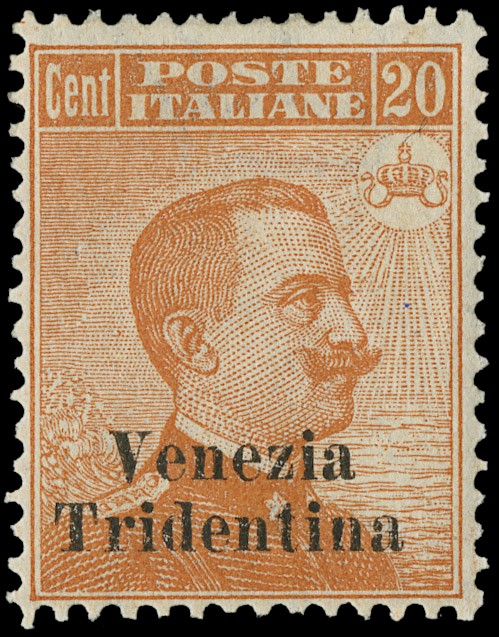 Lot 1310 - TERRE REDENTE - Trentino-Alto Adige posta ordinaria -  Zanaria Aste s.r.l. 9th Philatelic Auction