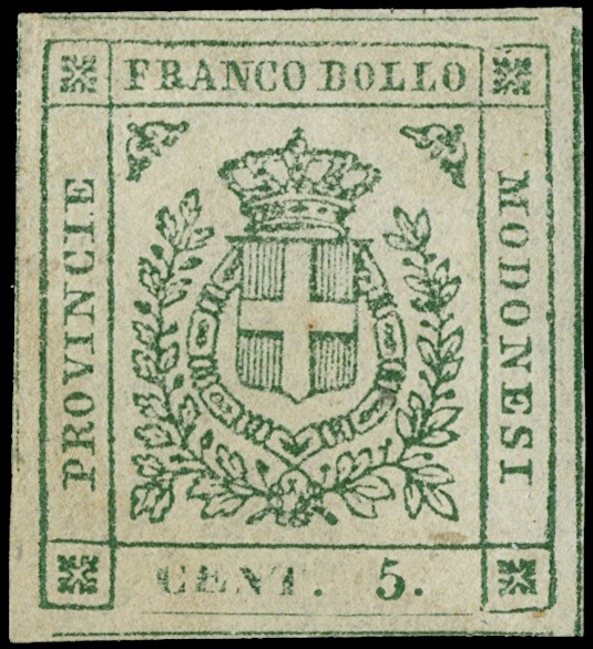 Lot 163 - modena Governo Provvisorio - Zanaria Aste s.r.l. 9th Philatelic Auction Lot 163 - modena Governo Provvisorio - Zanaria Aste s.r.l. 9th Philatelic Auction