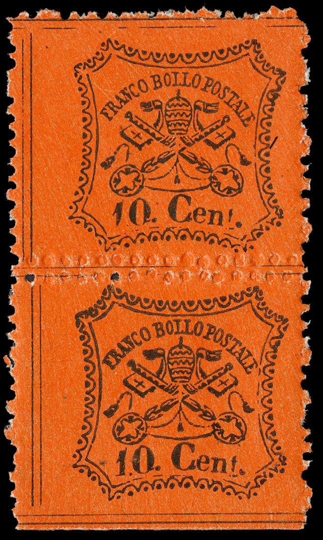 Lot 243 - pontificio posta ordinaria - Zanaria Aste s.r.l. 9th Philatelic Auction Lot 243 - pontificio posta ordinaria - Zanaria Aste s.r.l. 9th Philatelic Auction