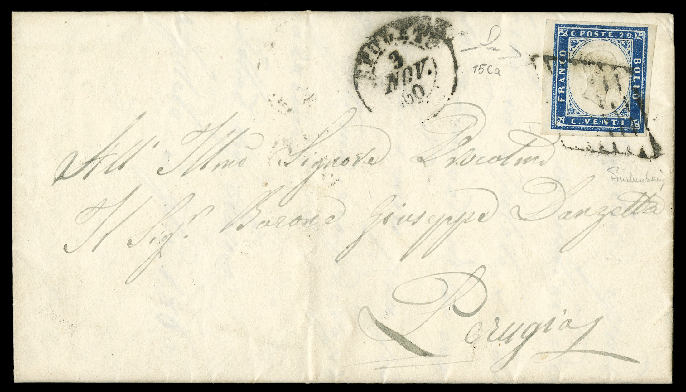 Lot 233 - pontificio Governo Provvisorio -  Zanaria Aste s.r.l. 9th Philatelic Auction