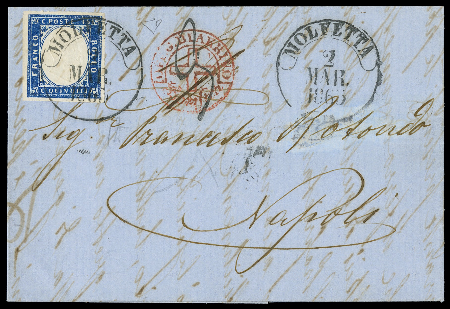 Lot 196 - napoli Annullamenti - Zanaria Aste s.r.l. 9th Philatelic Auction Lot 196 - napoli Annullamenti - Zanaria Aste s.r.l. 9th Philatelic Auction