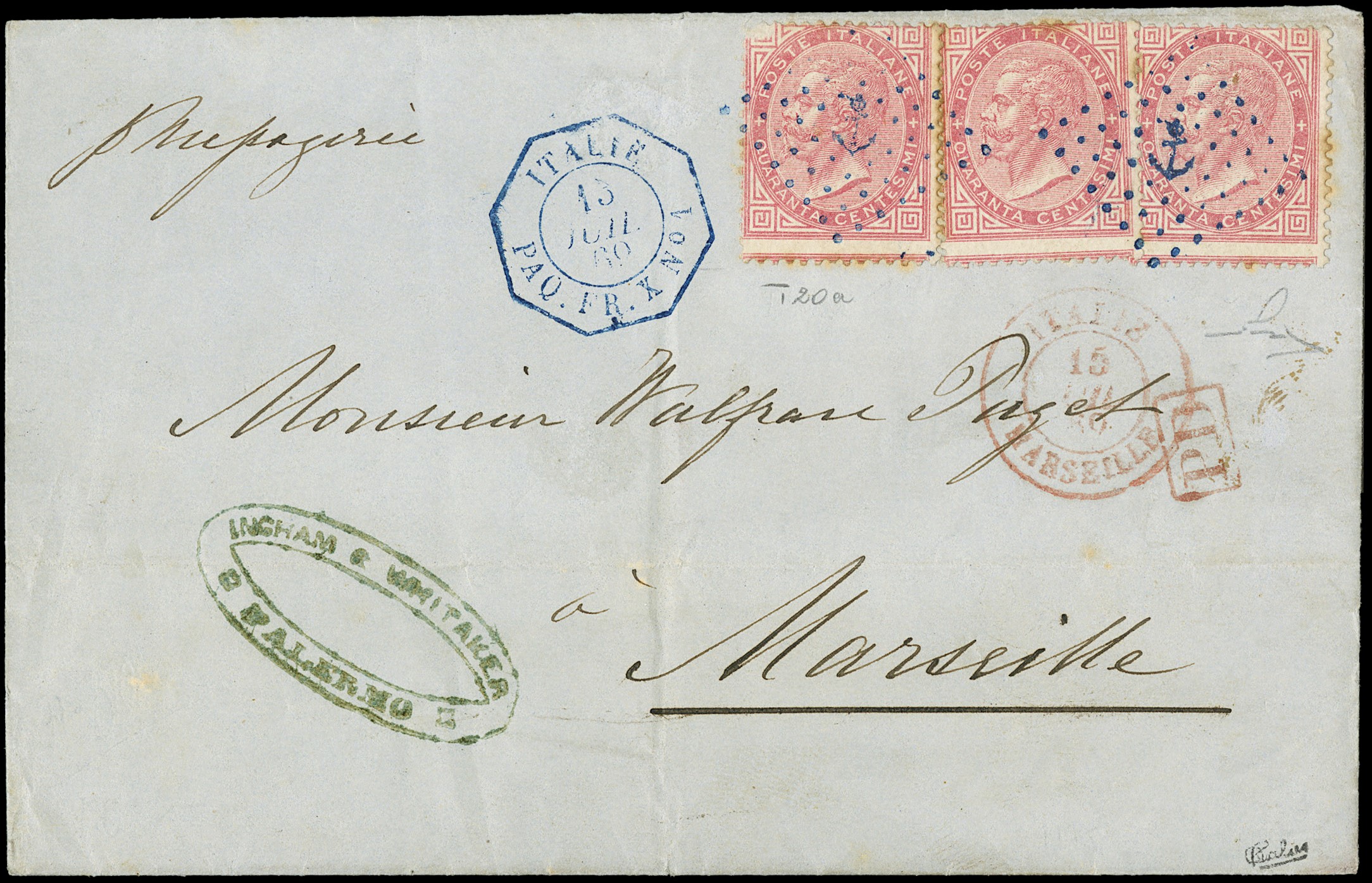 Lot 1056 - ITALIA REGNO Annullamenti -  Zanaria Aste s.r.l. 9th Philatelic Auction