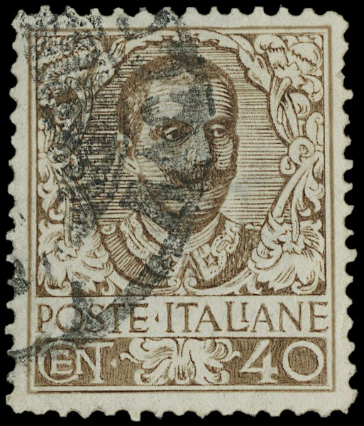 Lot 1108 - ITALIA REGNO Falsi per servire -  Zanaria Aste s.r.l. 9th Philatelic Auction