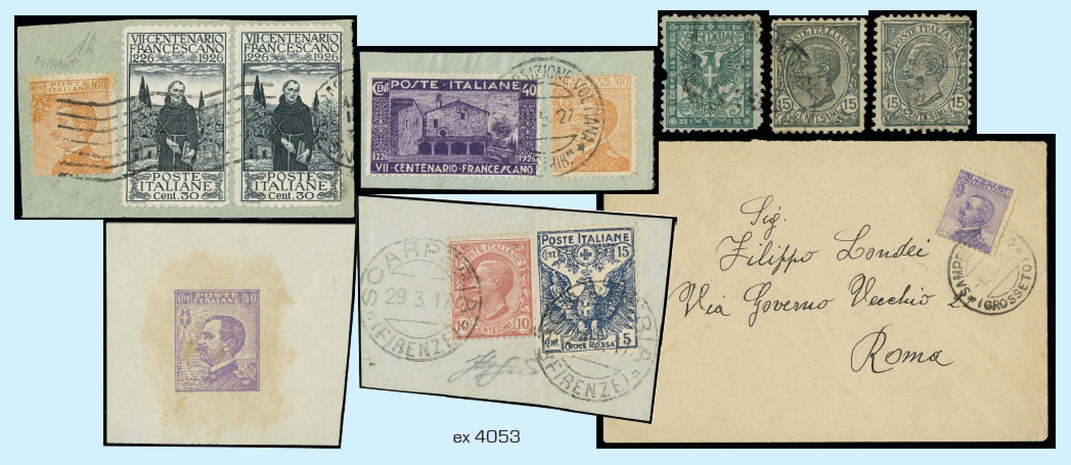 Lot 4053 - ITALIA REGNO lotti e collezioni -  Zanaria Aste s.r.l. 9th Philatelic Auction