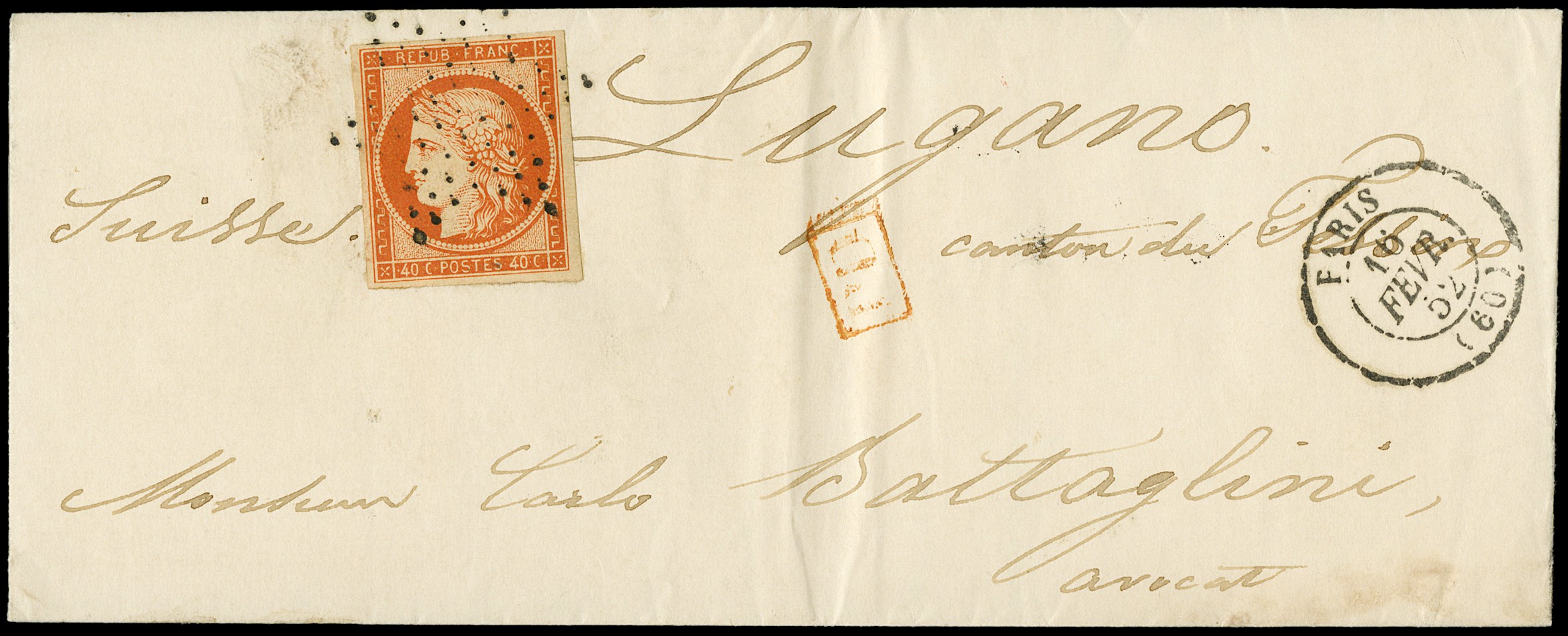 Lot 3004 - francia posta ordinaria - Zanaria Aste s.r.l. 9th Philatelic Auction Lot 3004 - francia posta ordinaria - Zanaria Aste s.r.l. 9th Philatelic Auction