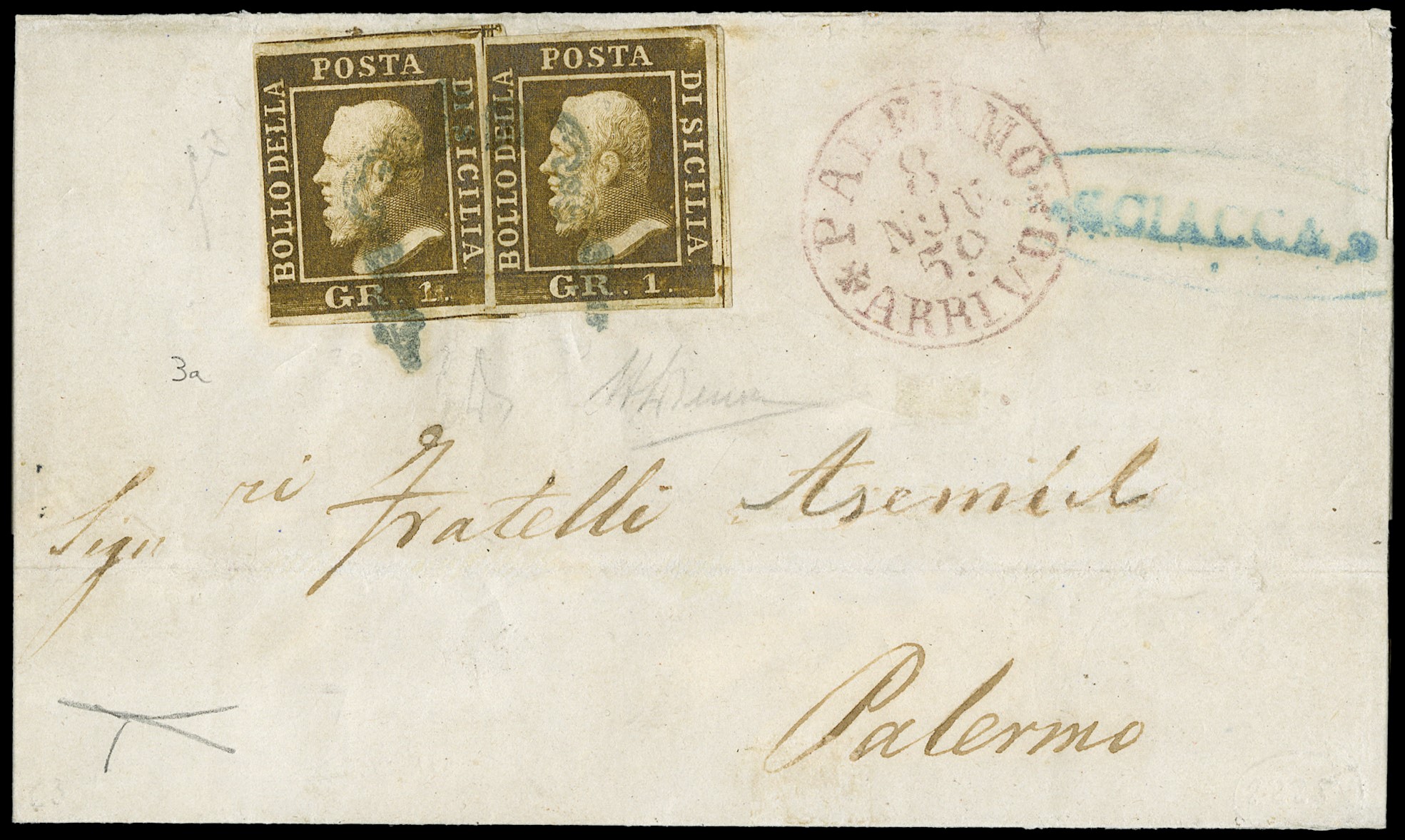 Lot 447 - sicilia Annullamenti - Zanaria Aste s.r.l. 9th Philatelic Auction Lot 447 - sicilia Annullamenti - Zanaria Aste s.r.l. 9th Philatelic Auction