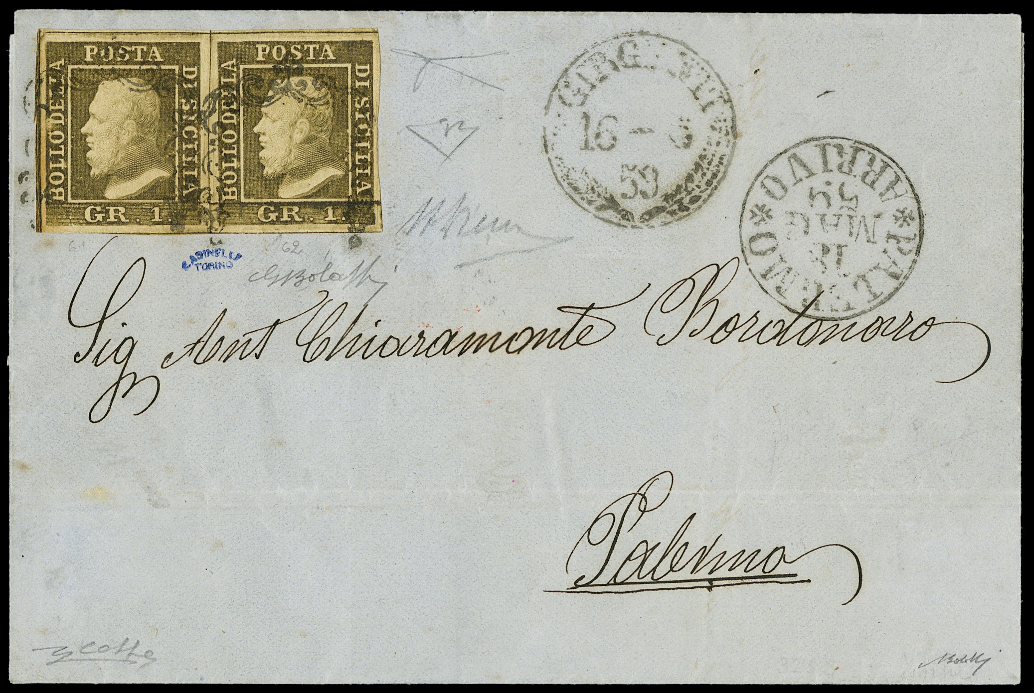 Lot 420 - sicilia posta ordinaria - Zanaria Aste s.r.l. 9th Philatelic Auction Lot 420 - sicilia posta ordinaria - Zanaria Aste s.r.l. 9th Philatelic Auction