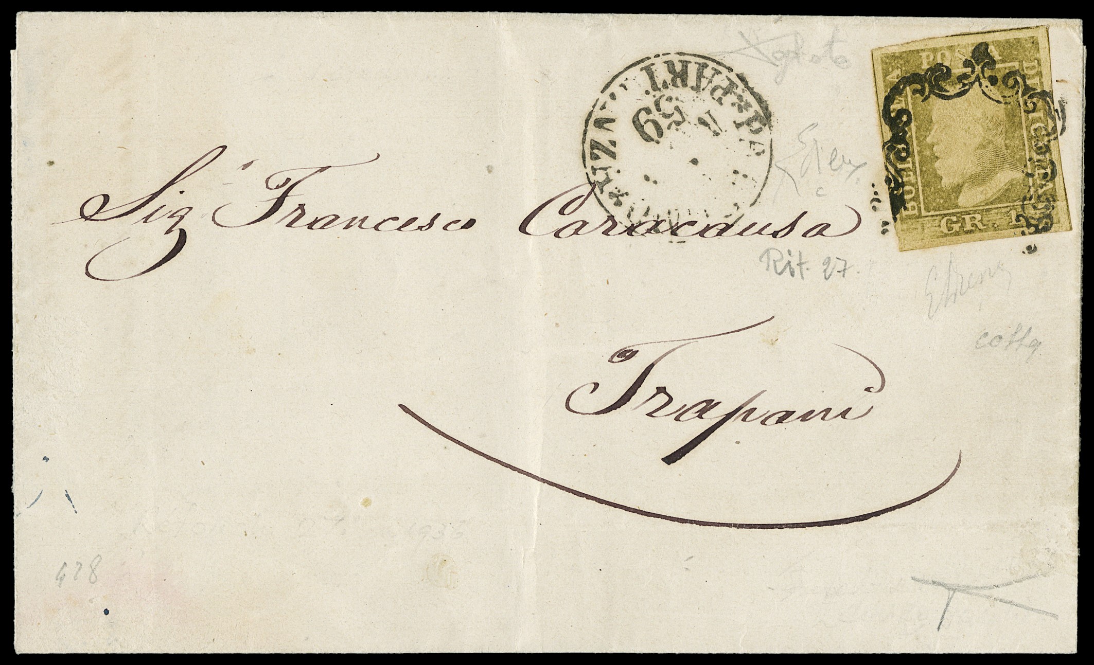 Lot 417 - sicilia posta ordinaria -  Zanaria Aste s.r.l. 9th Philatelic Auction