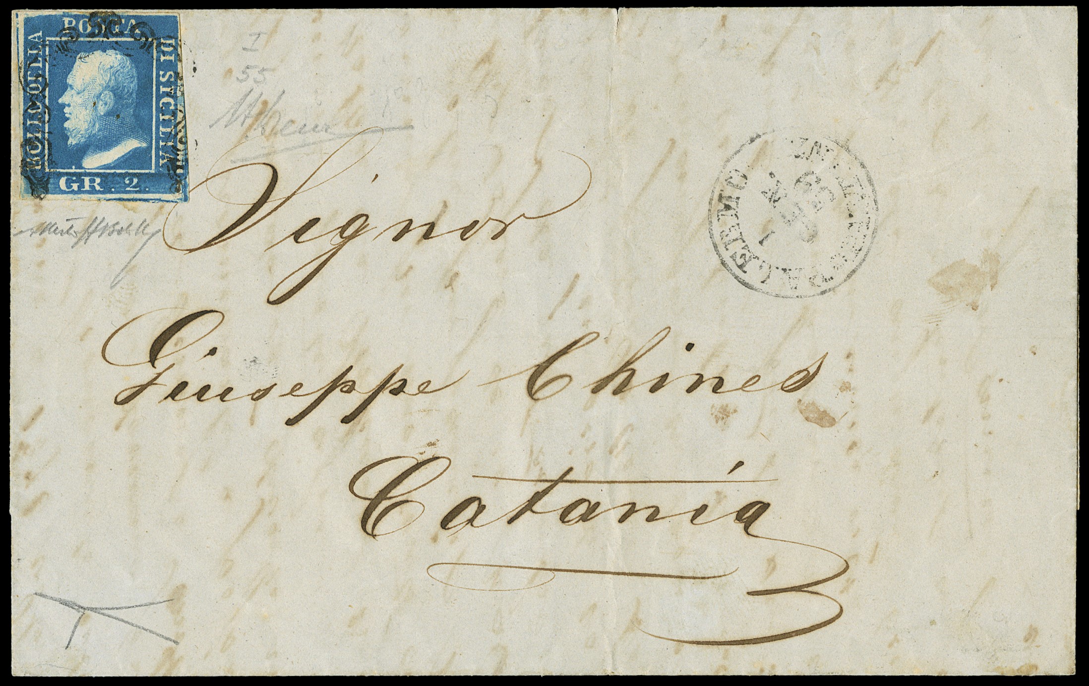 Lot 426 - sicilia posta ordinaria - Zanaria Aste s.r.l. 9th Philatelic Auction Lot 426 - sicilia posta ordinaria - Zanaria Aste s.r.l. 9th Philatelic Auction