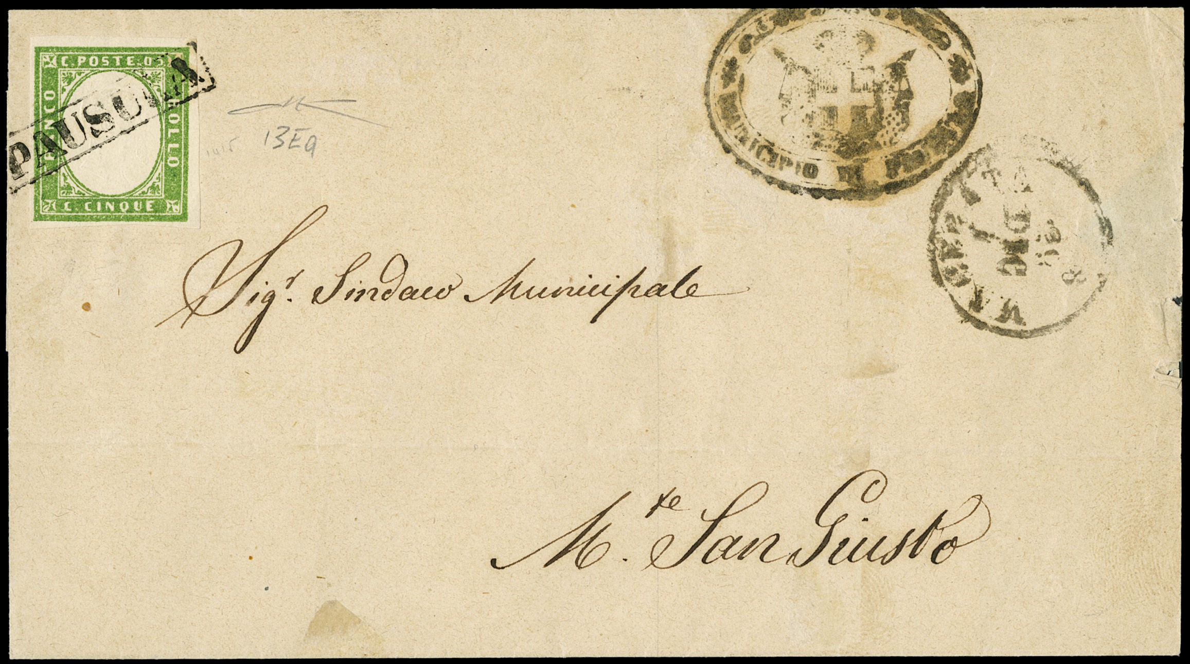 Lot 268 - pontificio Annullamenti - Zanaria Aste s.r.l. 9th Philatelic Auction Lot 268 - pontificio Annullamenti - Zanaria Aste s.r.l. 9th Philatelic Auction