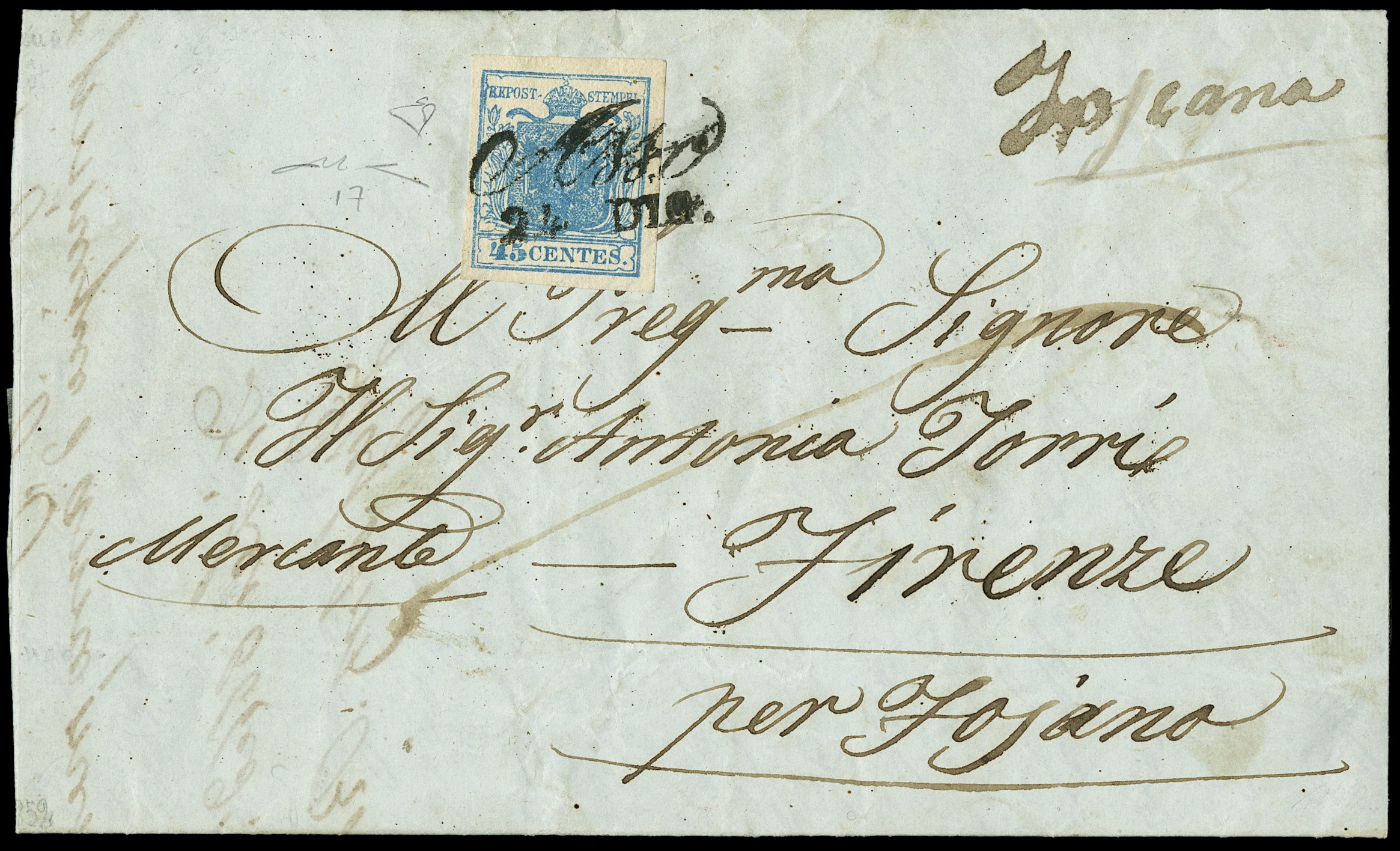 Lot 99 - lombardo veneto Annullamenti - Zanaria Aste s.r.l. 9th Philatelic Auction Lot 99 - lombardo veneto Annullamenti - Zanaria Aste s.r.l. 9th Philatelic Auction