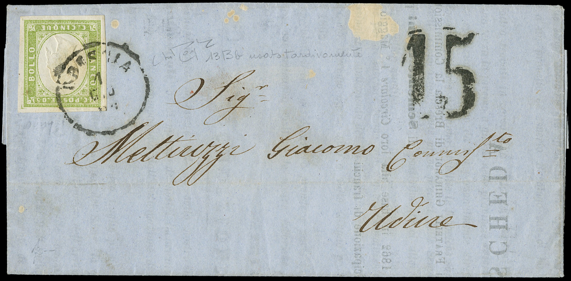 Lot 101 - lombardo veneto Annullamenti - Zanaria Aste s.r.l. 9th Philatelic Auction Lot 101 - lombardo veneto Annullamenti - Zanaria Aste s.r.l. 9th Philatelic Auction